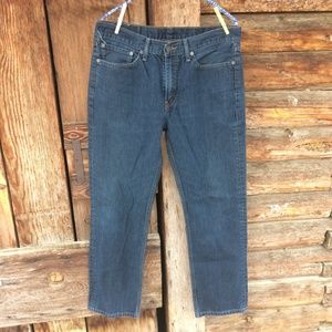 Levi's 514 Dark Wash Jeans Straight Fit